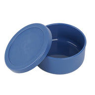 Set of 2 Round Silicone Bento Boxes Lunch Container