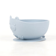 Baby Bear Cub Silicone Suction Bowl white color