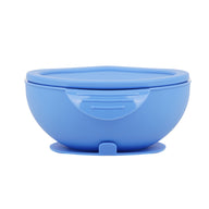 Blue Lid Silicone Lunch Box