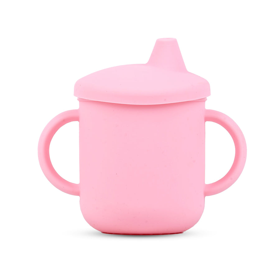 Silicone Feeding Bottle - Pink