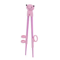 Silicone Training Chopsticks for Adults & Kids - Pink